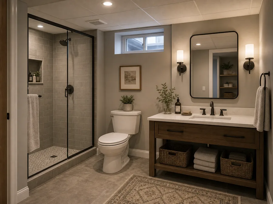 Basement Bathroom