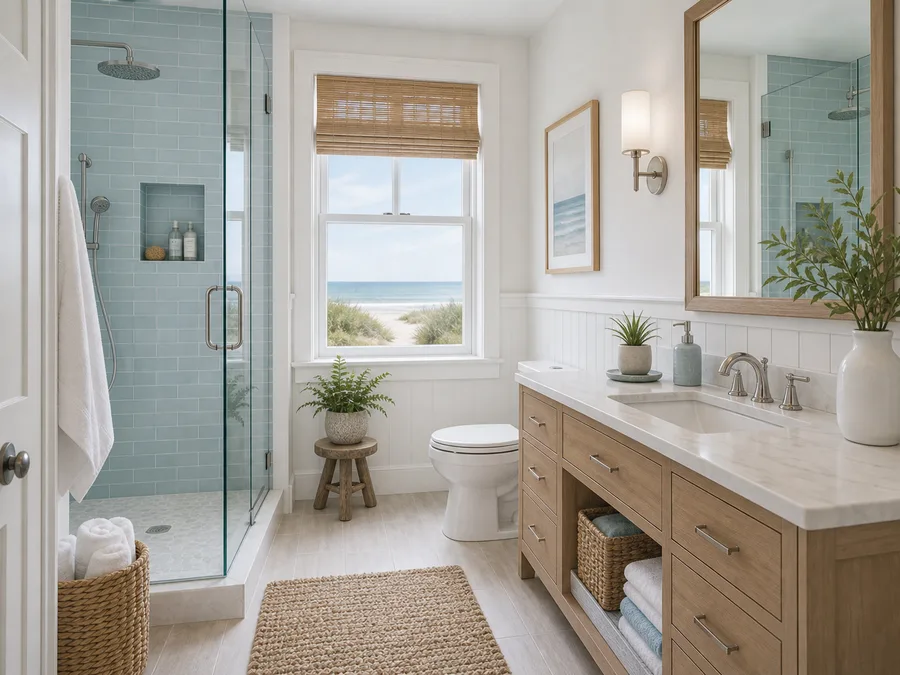 Coastal bathroom ideas